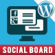 WordPress Social Board
